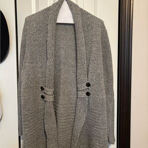 Apt. 9 Gray Women's Cardigan with Button Accents
